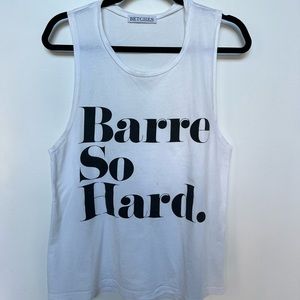 Barre So Hard Graphic Tank